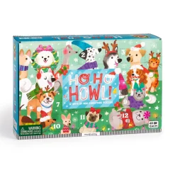 Mudpuppy – Ho Ho Howl Countdown Puzzle Set