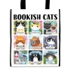 Mudpuppy – Reusable Shopping Bag, Bookish Cats