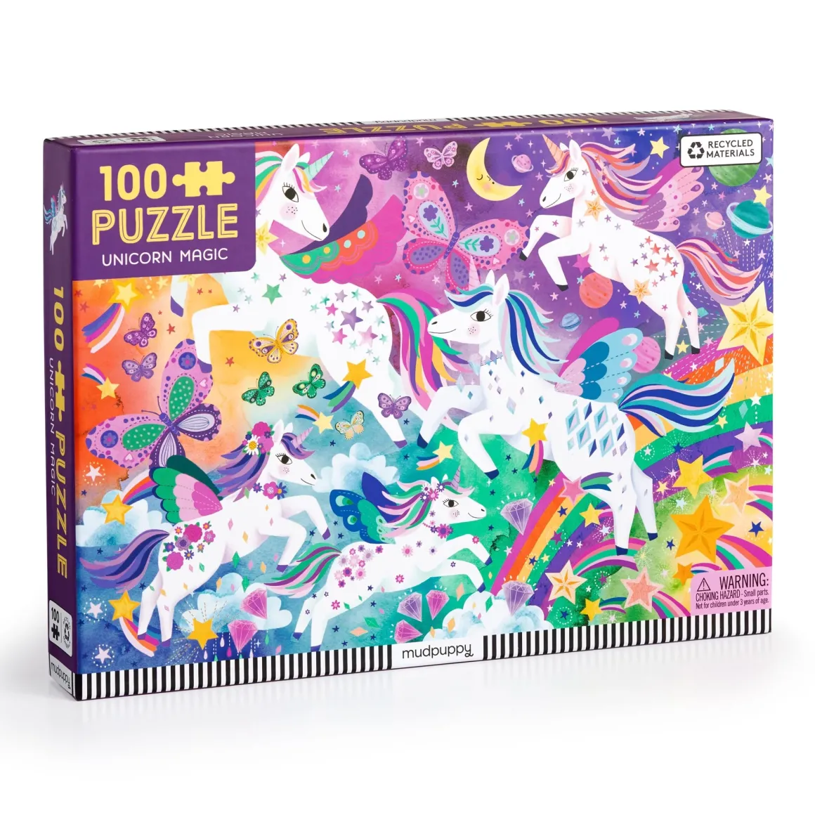Mudpuppy – Unicorn Magic 100 Piece Puzzle