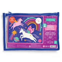 Mudpuppy – Unicorn Magic 12 Piece Pouch Puzzle