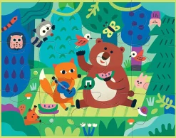 Mudpuppy – Woodland Picnic 12 Piece Pouch Puzzle