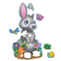 Peaceable Kingdom – Bunny 41 Piece Floor Puzzle