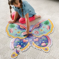 Peaceable Kingdom – Butterfly 53 Piece Floor Puzzle