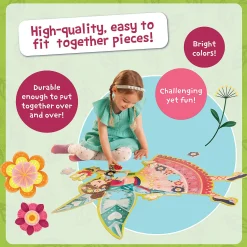 Peaceable Kingdom – Fairy 50 Piece Floor Puzzle
