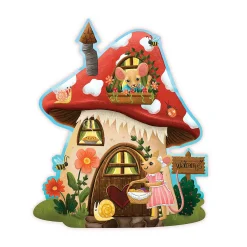 Peaceable Kingdom – Mouse House 41 Piece Floor Puzzle