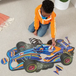 Peaceable Kingdom – Race Car 48 Piece Floor Puzzle