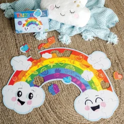 Peaceable Kingdom – Rainbow 35 Piece Floor Puzzle