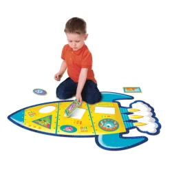 Peaceable Kingdom – Shiny Rocket 39 Piece Floor Puzzle