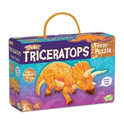 Peaceable Kingdom – Triceratops 52 Piece Floor Puzzle