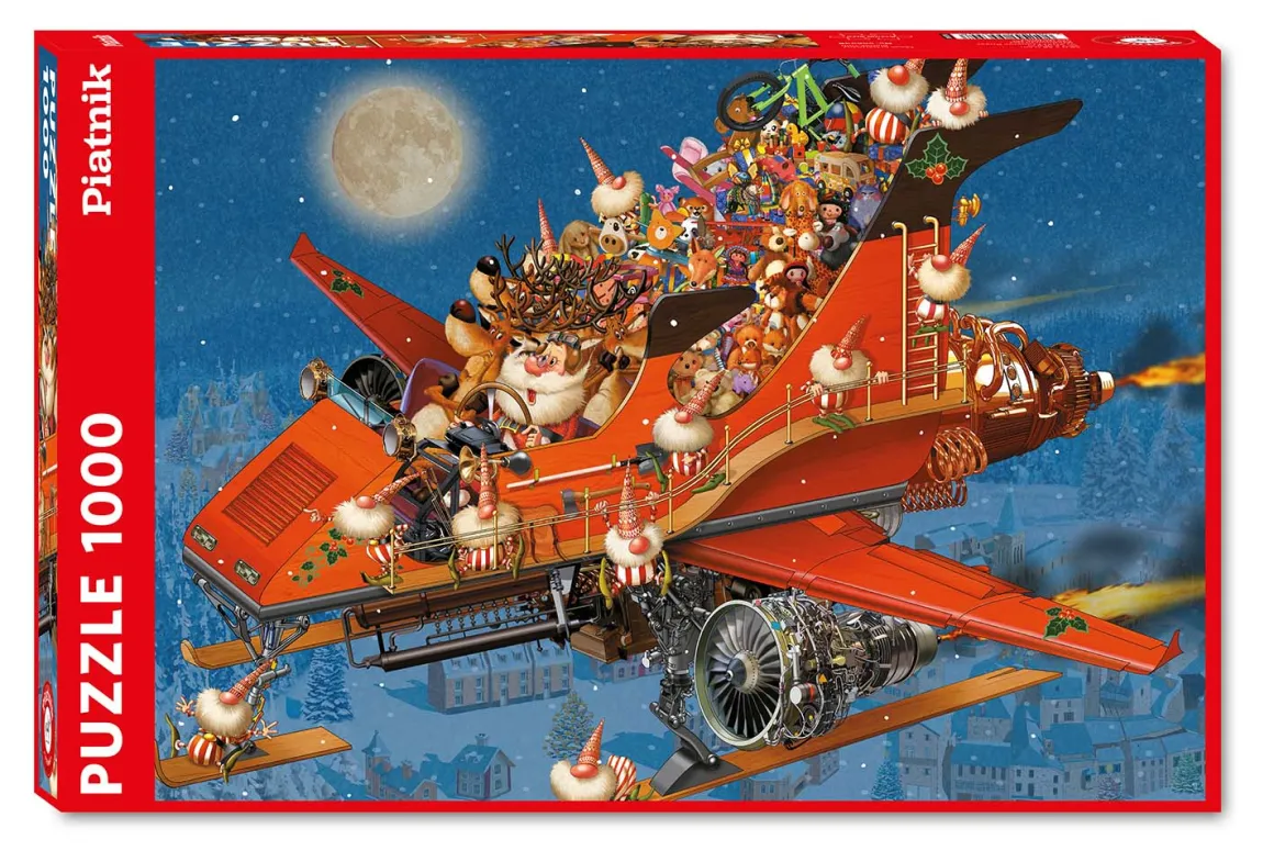 Piatnik – Christmas Jet 1000 Piece Puzzle