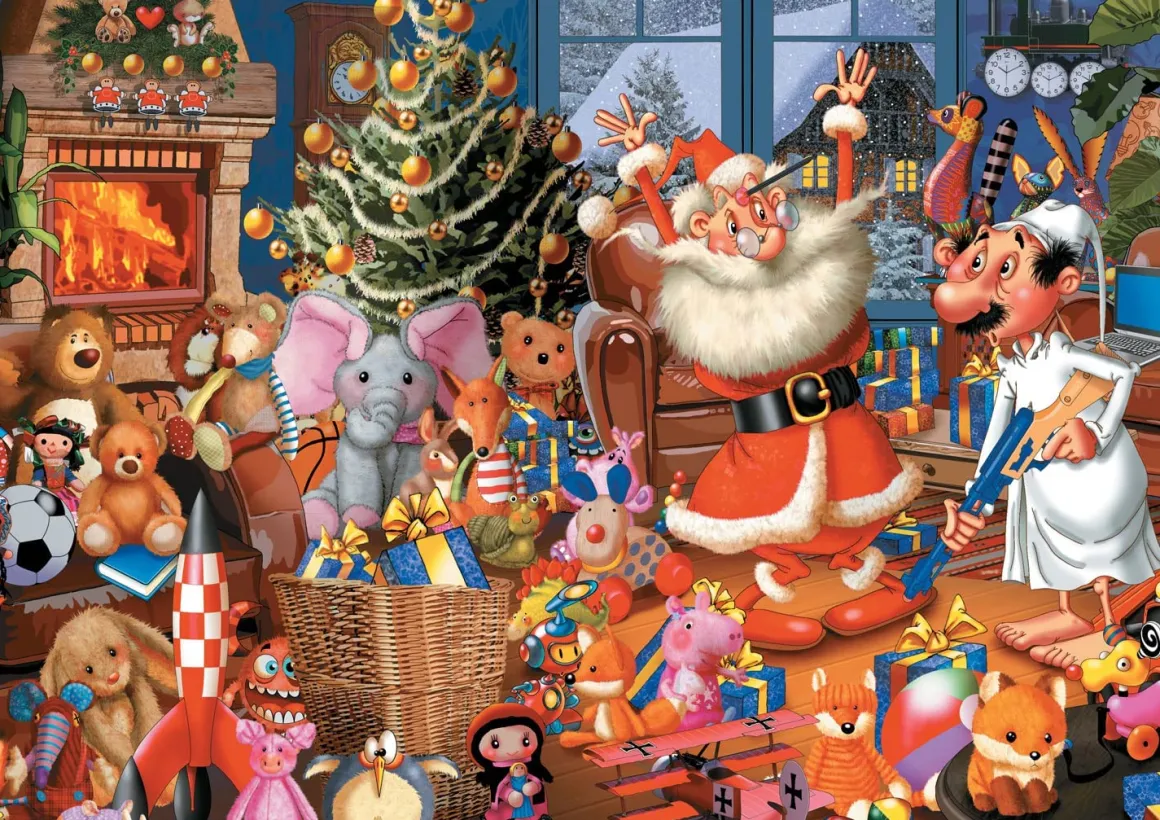 Piatnik – Ruyer, Christmas Surprises 1000 Piece Puzzle
