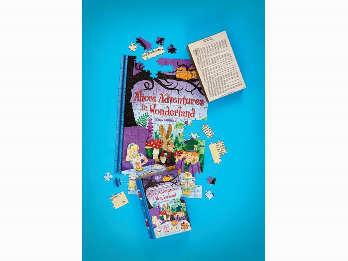 Professor Puzzle – Alice’s Adventures in Wonderland 252 Piece Double Sided Puzzle