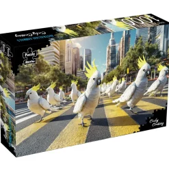 Puzzle Master – Cocky Crossing 1000 Piece Puzzle