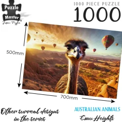 Puzzle Master – Emu Heights 1000 Piece Puzzle