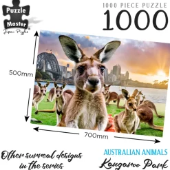 Puzzle Master – Kangaroo Park 1000 Piece Puzzle
