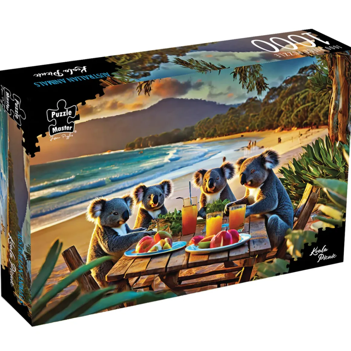 Puzzle Master – Koala Picnic 1000 Piece Puzzle