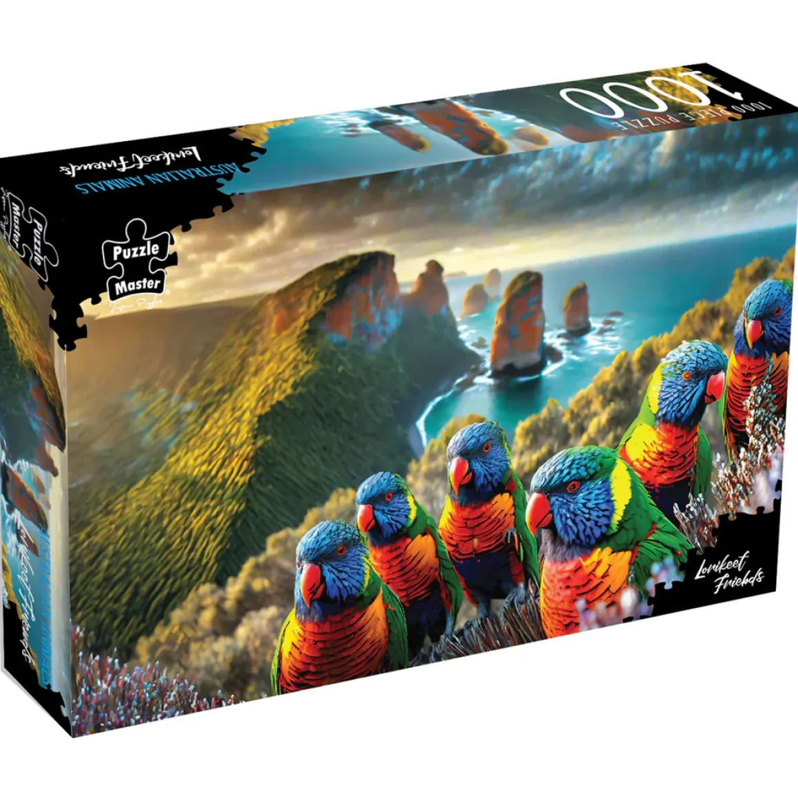 Puzzle Master – Lorikeet Friends 1000 Piece Puzzle