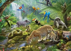 RAINFOREST ANIMALS 60 PIECE PUZZLE – RAVENSBURGER