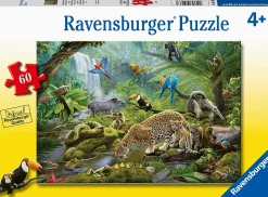 RAINFOREST ANIMALS 60 PIECE PUZZLE – RAVENSBURGER