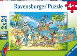 Ravensburger – Adventure Island 2 X 24 Piece Jigsaw Puzzle