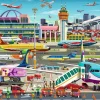 Ravensburger – Airport Central 150 Piece Puzzle
