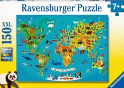 Ravensburger – Animal World Map 150 XXL Piece Puzzle