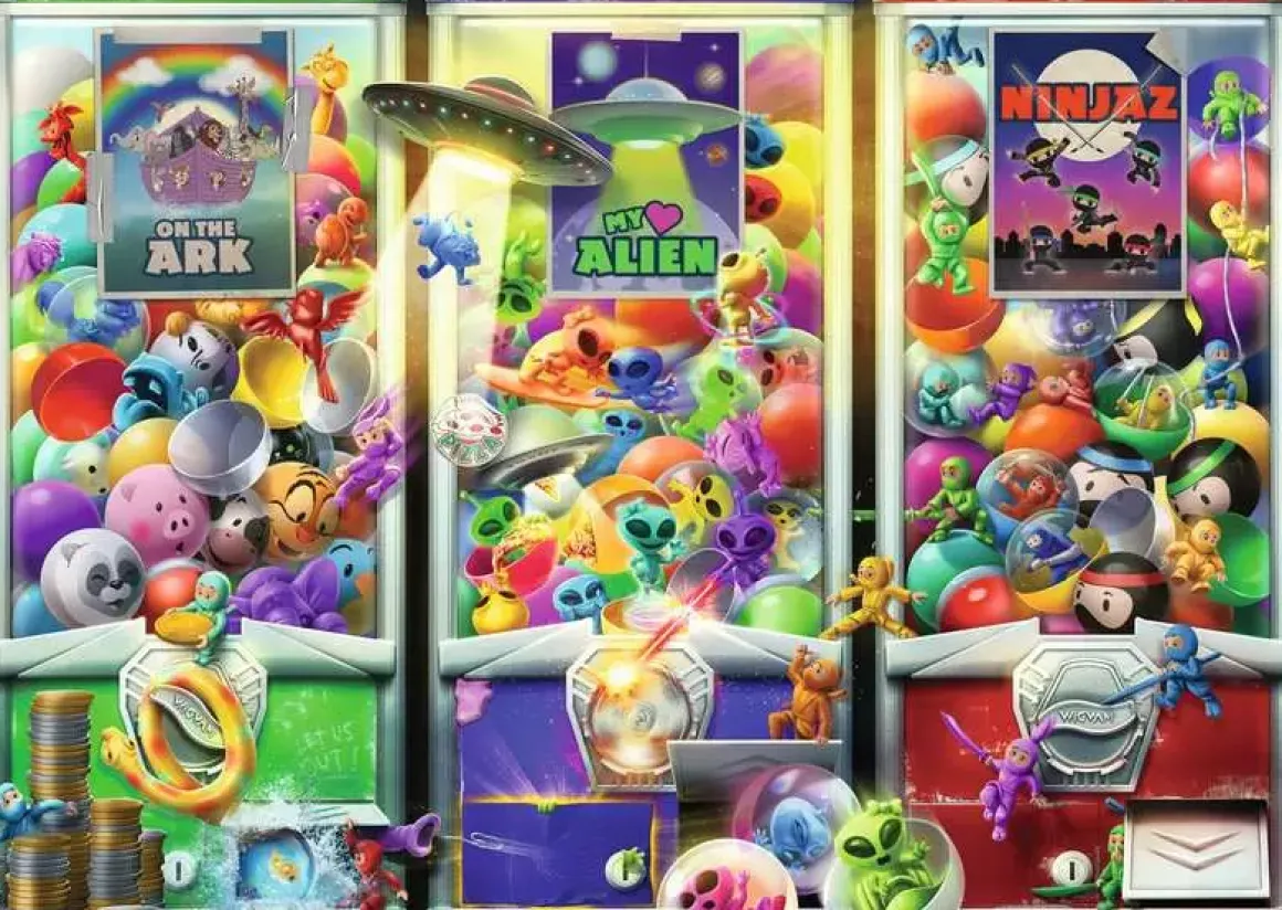 Ravensburger – Animals, Aliens & Ninjas 1000 Piece Puzzle