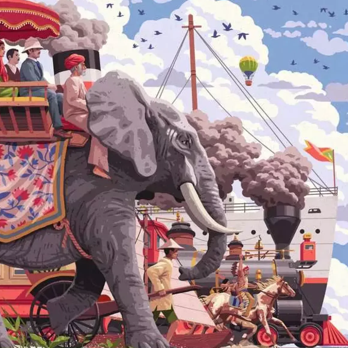 Ravensburger – Art & Soul Around the World in 80 Days 750 Piece Puzzle
