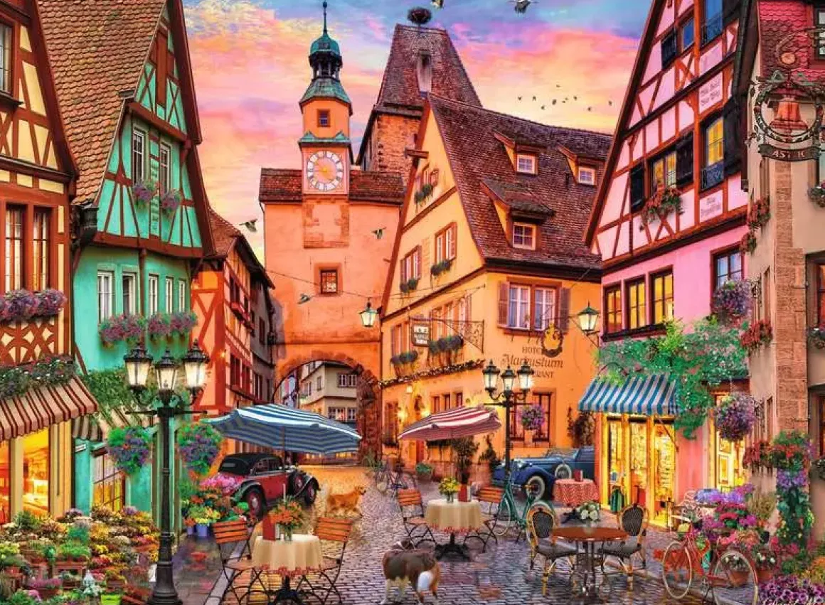 Ravensburger – Bavarian Romance 500 Piece Puzzle
