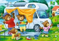 Ravensburger – Bear Family Camping Trip 2 X 24 Piece Puzzle