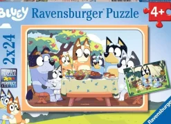 Ravensburger – Bluey, Let’s do This 2 X 24 Piece Puzzle