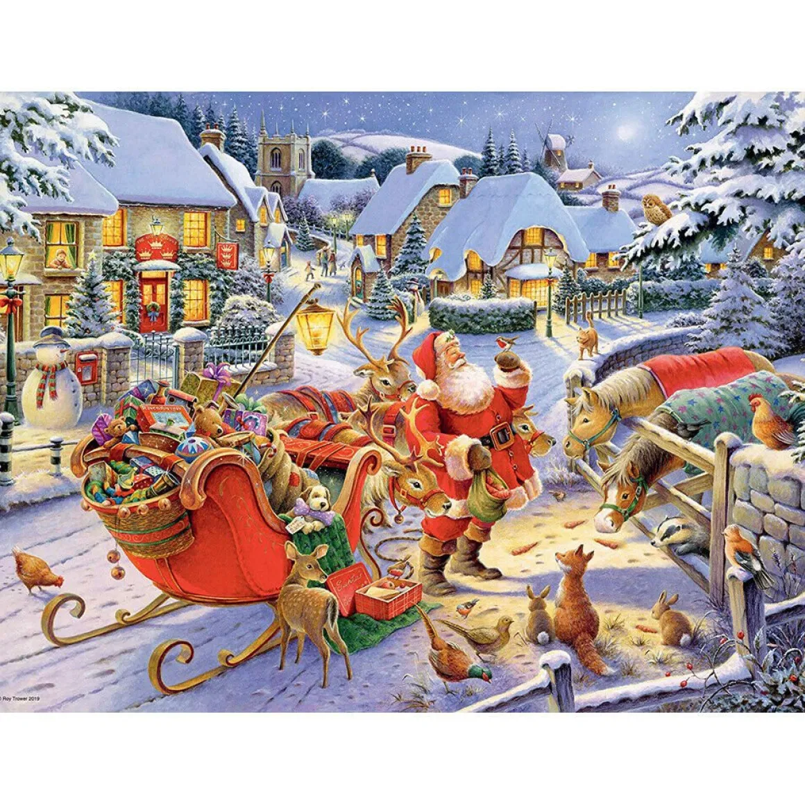 Ravensburger – Christmas Collection No 1 – 2 X 500 Piece Puzzles