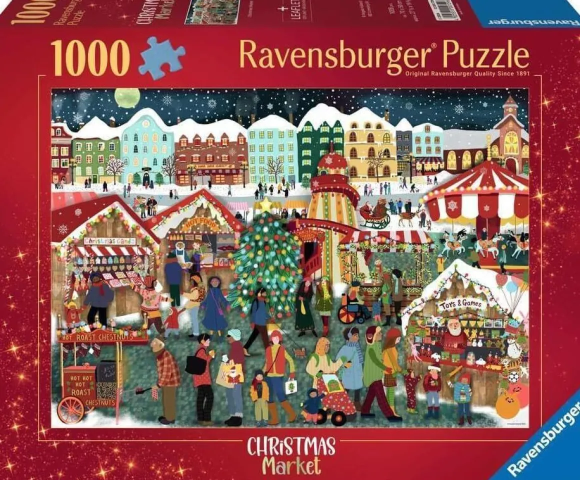 Ravensburger – Christmas Market 1000 Piece Puzzle
