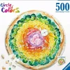 Ravensburger – Circle of Colors Pizza 500 Piece Round Puzzle