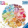 Ravensburger – Circle of Colors Desserts, 500 Piece Round Puzzle