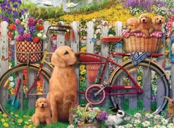 Ravensburger – Cute Dogs in the Garden 500 Piece Puzzle