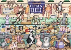 Ravensburger – Dapper Dogs, Digby’s Deli 1000 Piece Puzzle