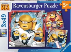 Ravensburger – Despicable Me 4, Despicable Always 3 x 49 Piece Puzzle