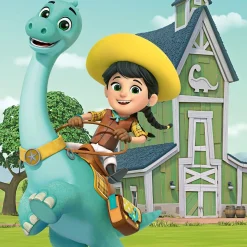 Ravensburger – Dino Ranch – Jon, Min and Miguel 3 x 49 Piece Puzzle