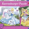 Ravensburger – Disney – Belle, Cinderella, Rapunzel 3 x 49 Piece Puzzle