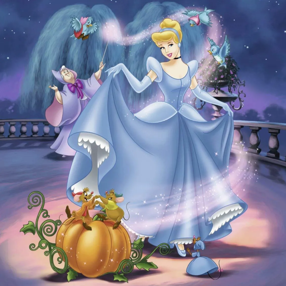 Ravensburger – Disney – Snow White, Cinderella & Ariel 3 X 49 Piece Puzzle