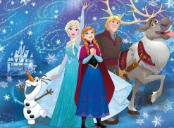 Ravensburger – Disney Frozen Glittery Snow Puzzle 100 XXL Piece Puzzle