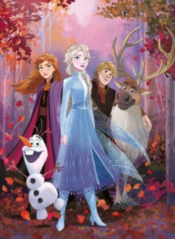 Ravensburger – Disney Frozen – Elsa and Her Friends 100 XXL Piece Puzzle