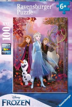 Ravensburger – Disney Frozen – Elsa and Her Friends 100 XXL Piece Puzzle
