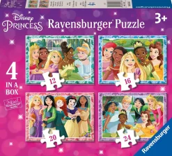 Ravensburger – Disney Princess – Be Who You Want to be 4 in a Box Puzzle Set