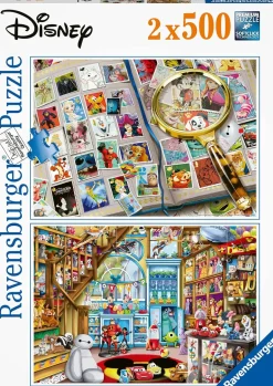 Ravensburger – Disney Stamps & Toys 2 x 500 Piece Puzzles