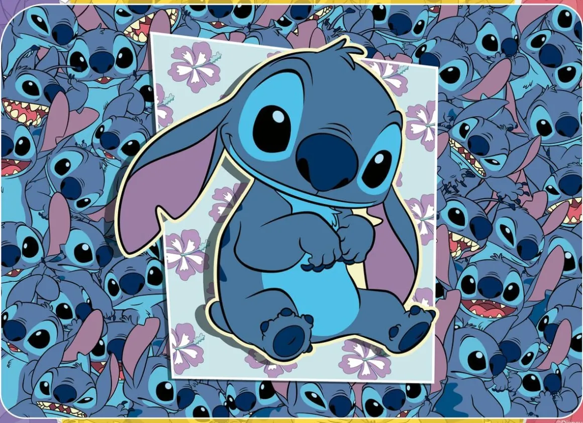 Ravensburger – Disney Stitch Bumper Puzzle Pack 4 x 100 Piece Puzzle Set