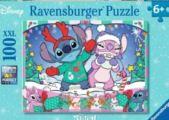 Ravensburger – Disney Stitch, Christmas 100 Piece Puzzle