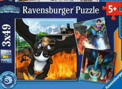 Ravensburger – Dragons, The Nine Realms 3 x 49 Piece Puzzle