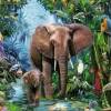 Ravensburger – Elephants at the Oasis 150 XXL Piece Jigsaw Puzzle